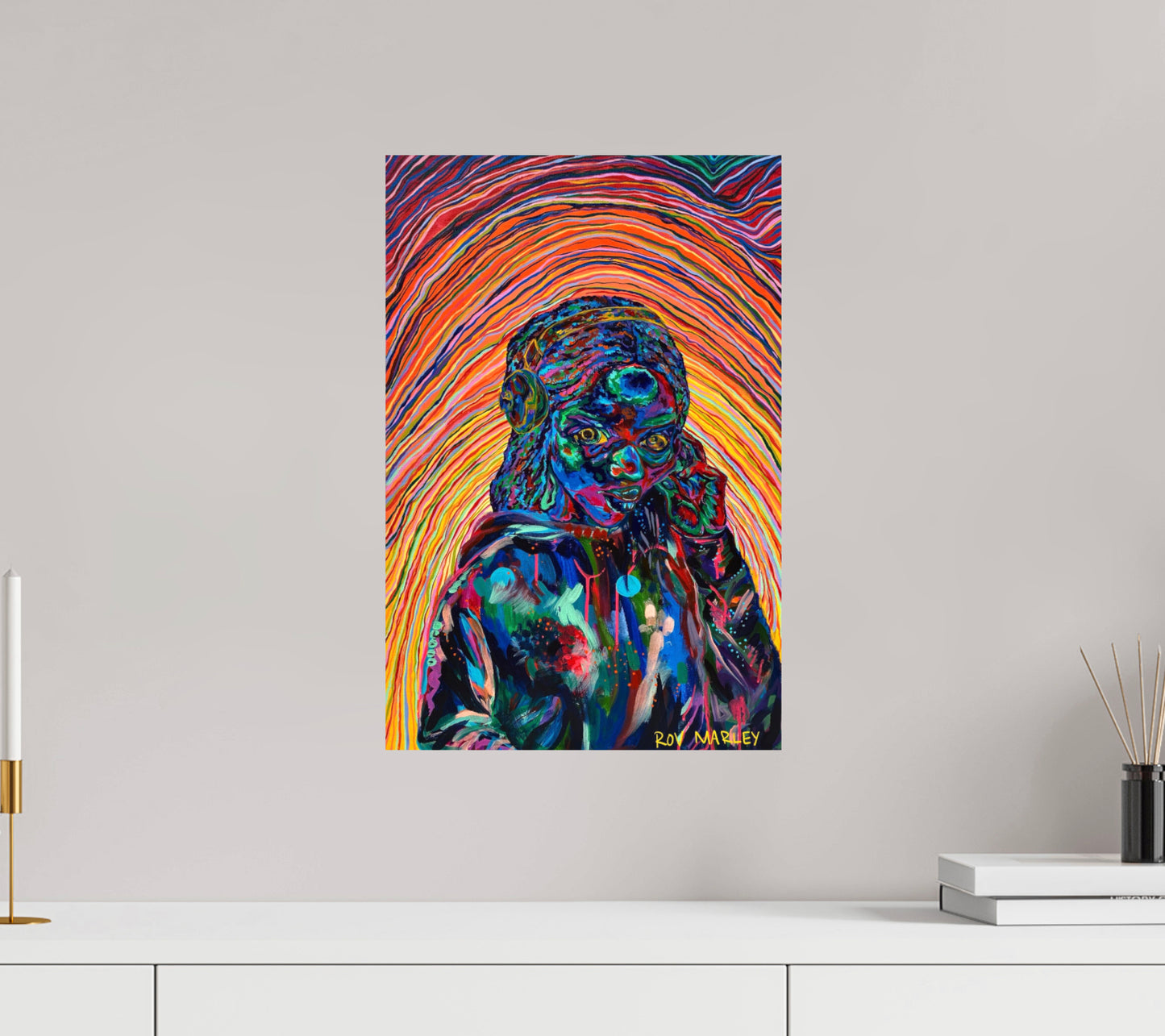Hypnotic Frequency Print